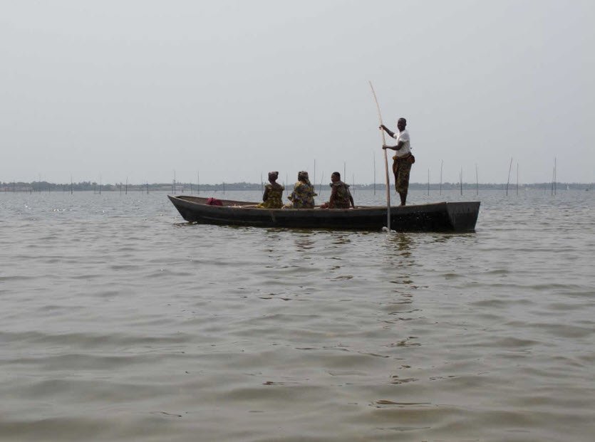 Lake Togo, East of Lomé (Maritime Region), Togo